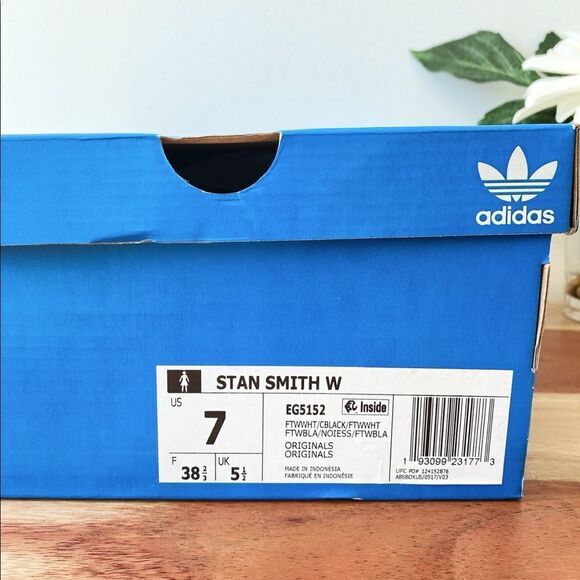 adidas Originals Stan Smith X Fiorucci What Is Love EG5152 size US7/UK5.5 - Picture 10 of 10